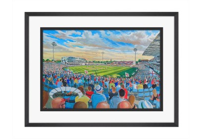Headingley Stadium Fine Art Print - Yorkshire CCC